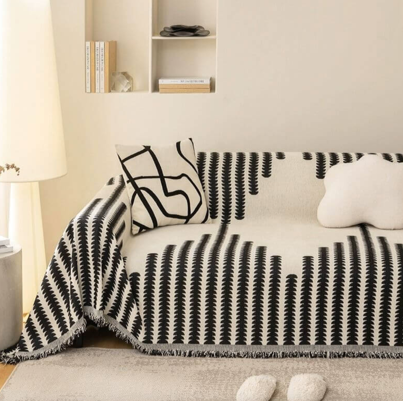 All-seasons Chenille Fabric Double-sided Anti-scratch Home Decoration Couch Cover
