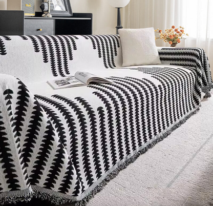 All-seasons Chenille Fabric Double-sided Anti-scratch Home Decoration Couch Cover