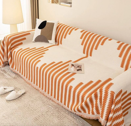 All-seasons Chenille Fabric Double-sided Anti-scratch Home Decoration Couch Cover